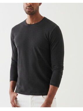 NWT PATRICK ASSARAF Pima Cotton Stretch Long Sleeve T-Shirt Size XL